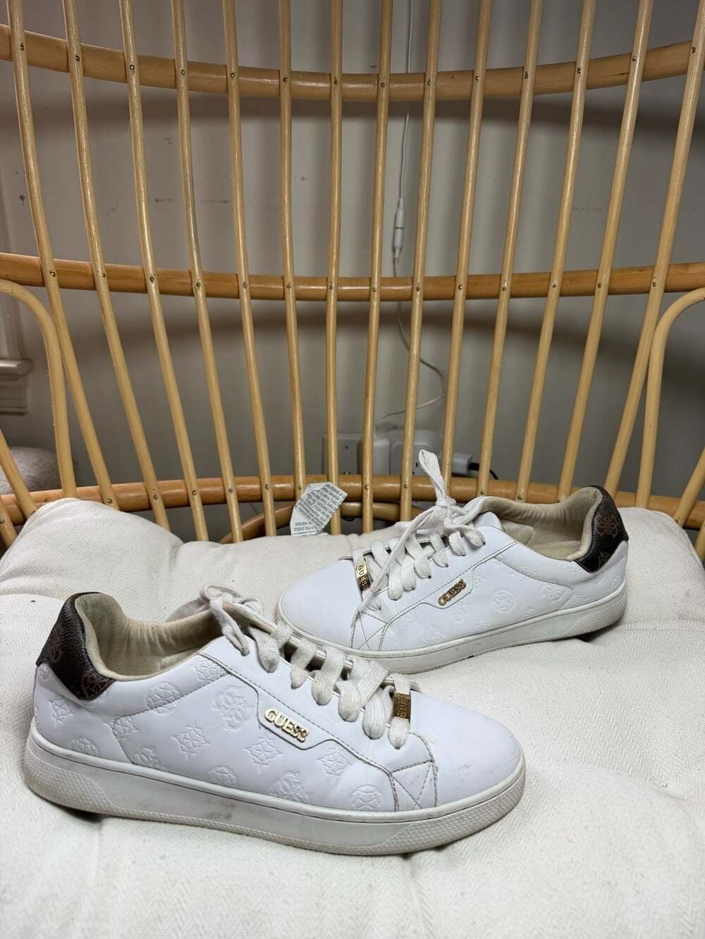 GUESS Women's Renzy Low Profile Easy Lace-Up Sneakers - ,